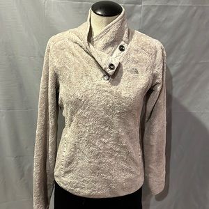 North face fleece pullover jacket